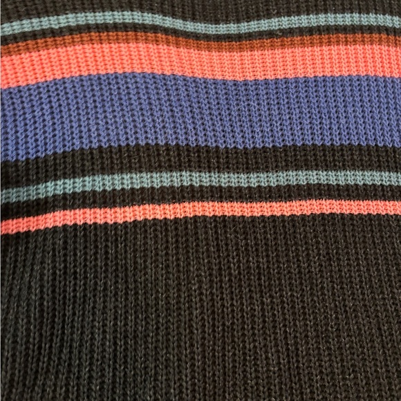 Women’s American Eagle Dark Gray Multi-Colored Sweater Size Large - Picture 3 of 5